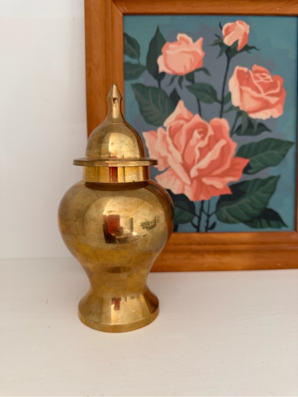 Vintage Brass Urn